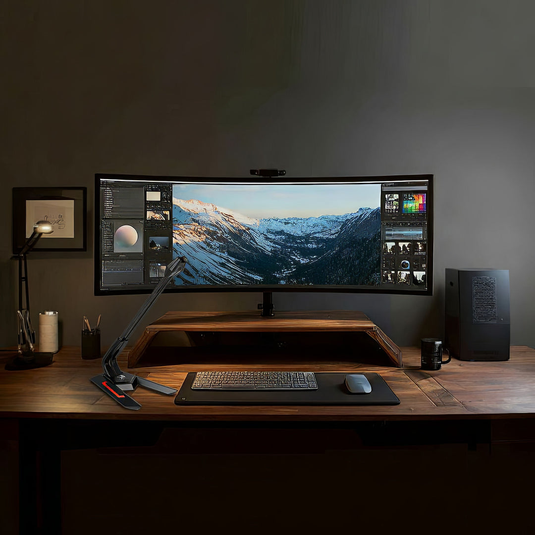 Microphone de jeu à LED USB YouTube en streaming sensibilité de 1,5 m 21dB + 3dB NanoRS RS710