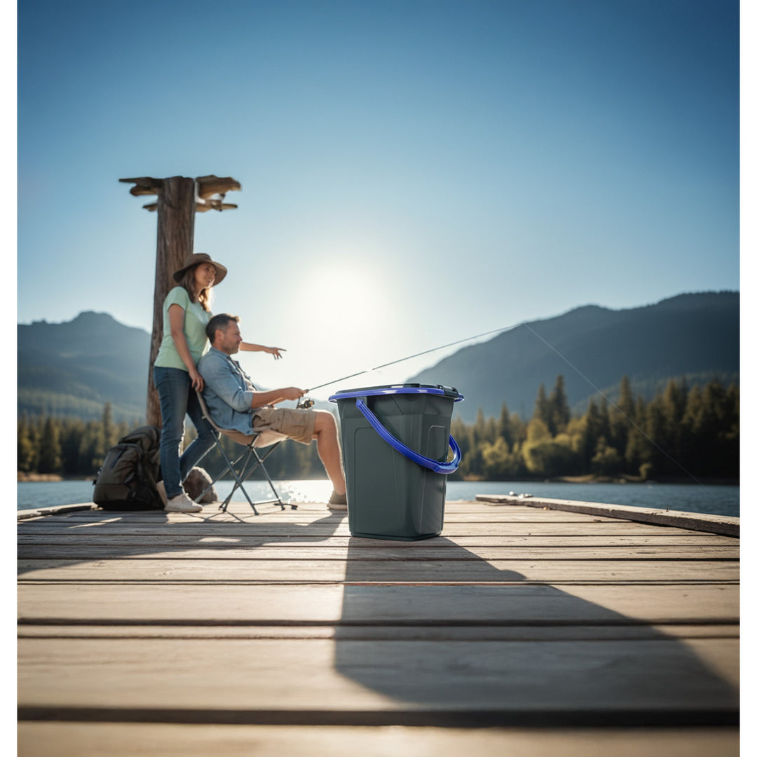 Toilette de voyage GreenBlue GB320BB noir et bleu marine