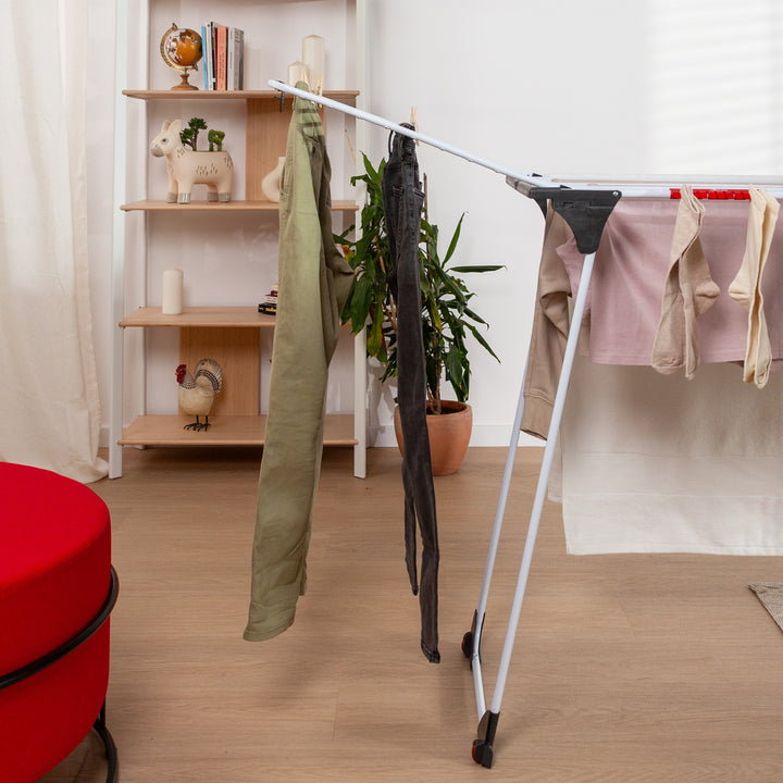 Sèchoir à linge 24m haute qualité blanc VILEDA Magnum