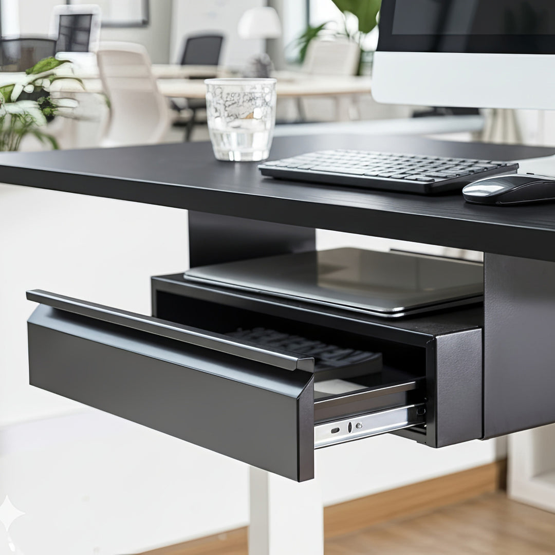 Tiroir sous-bureau ergonomique noir max 5kg Maclean MC-875
