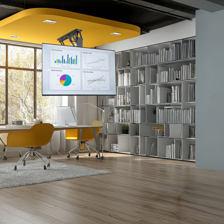 Support TV électrique au plafond 32 "-70" VESA 600x400 Maclean MC-880