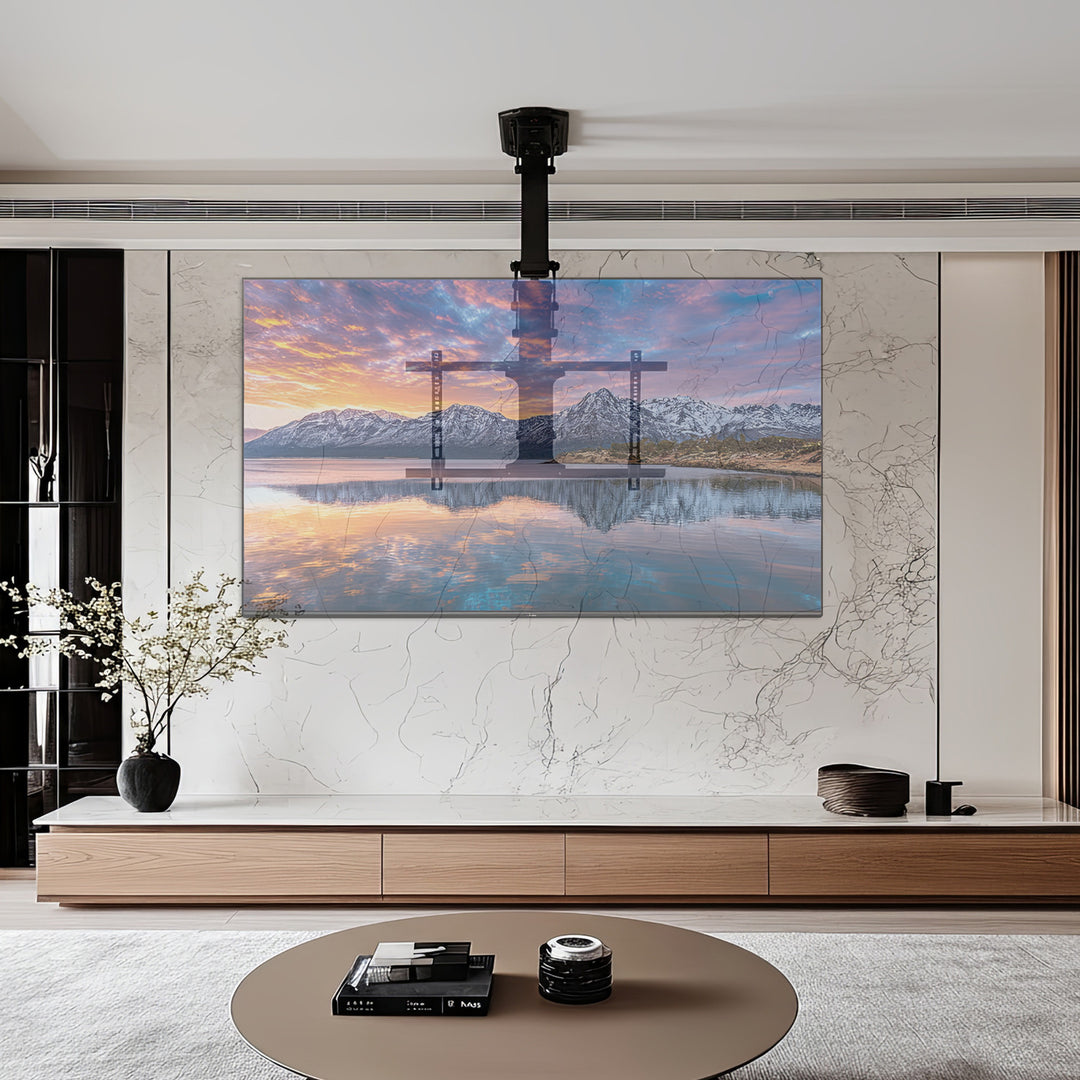 Support TV électrique au plafond 32 "-70" VESA 600x400 Maclean MC-880