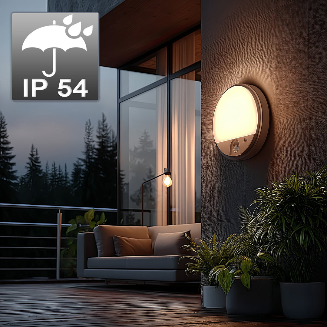 Lampe LED murale avec détecteur de mouvement infrarouge Maclean MCE291