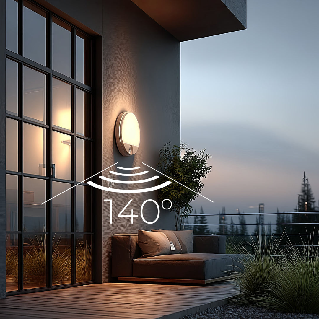 Lampe LED murale avec détecteur de mouvement infrarouge Maclean MCE291