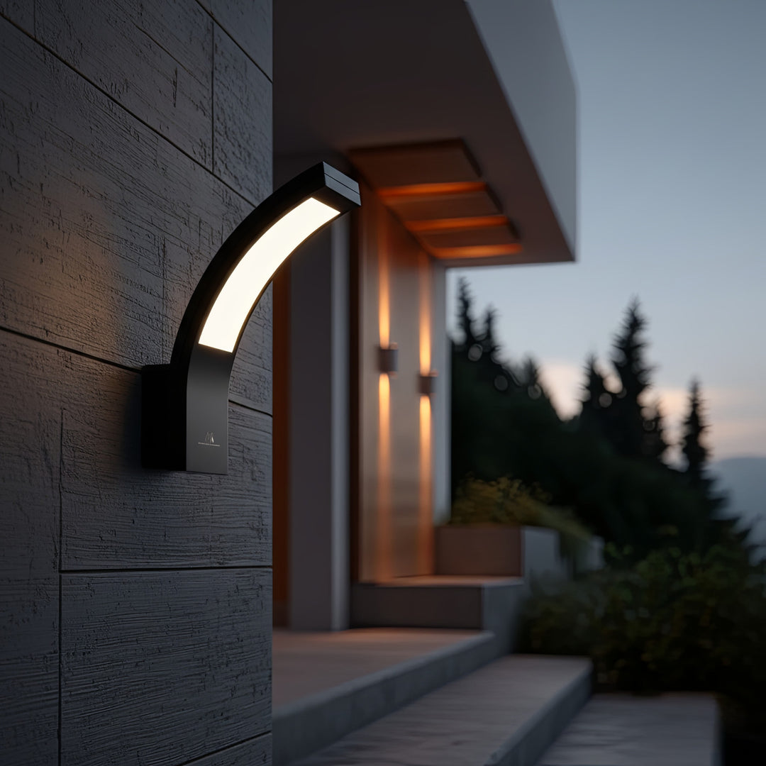 Lampe de façade extérieur LED IP54 10W Maclean MCE343 B