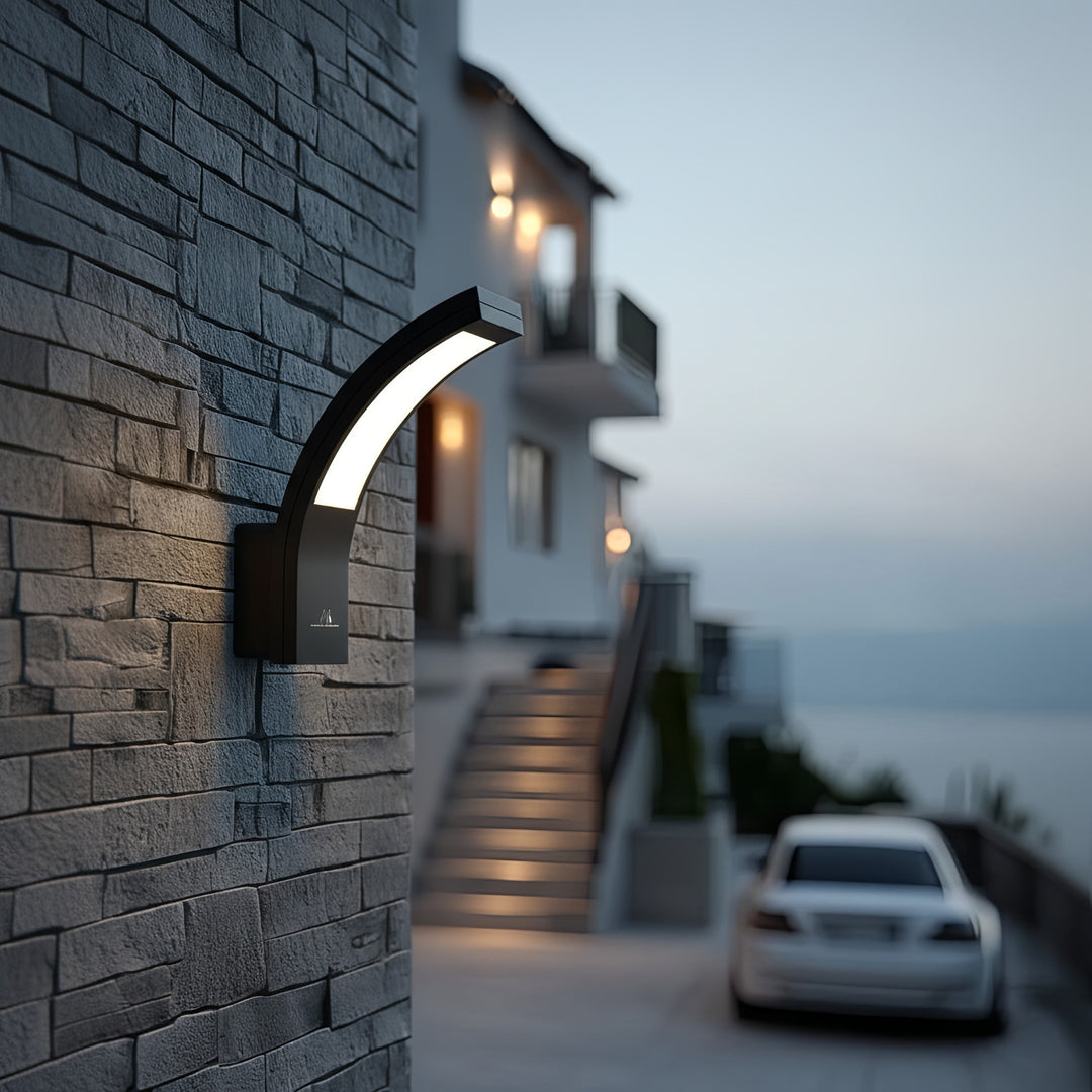 Lampe de façade extérieur LED IP54 10W Maclean MCE343 B