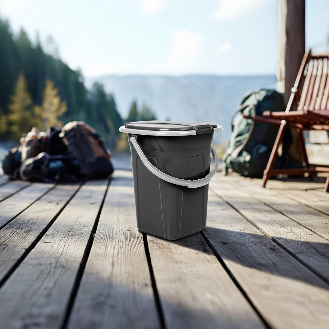 Toilette touristique portable anthracite 19L GreenBlue