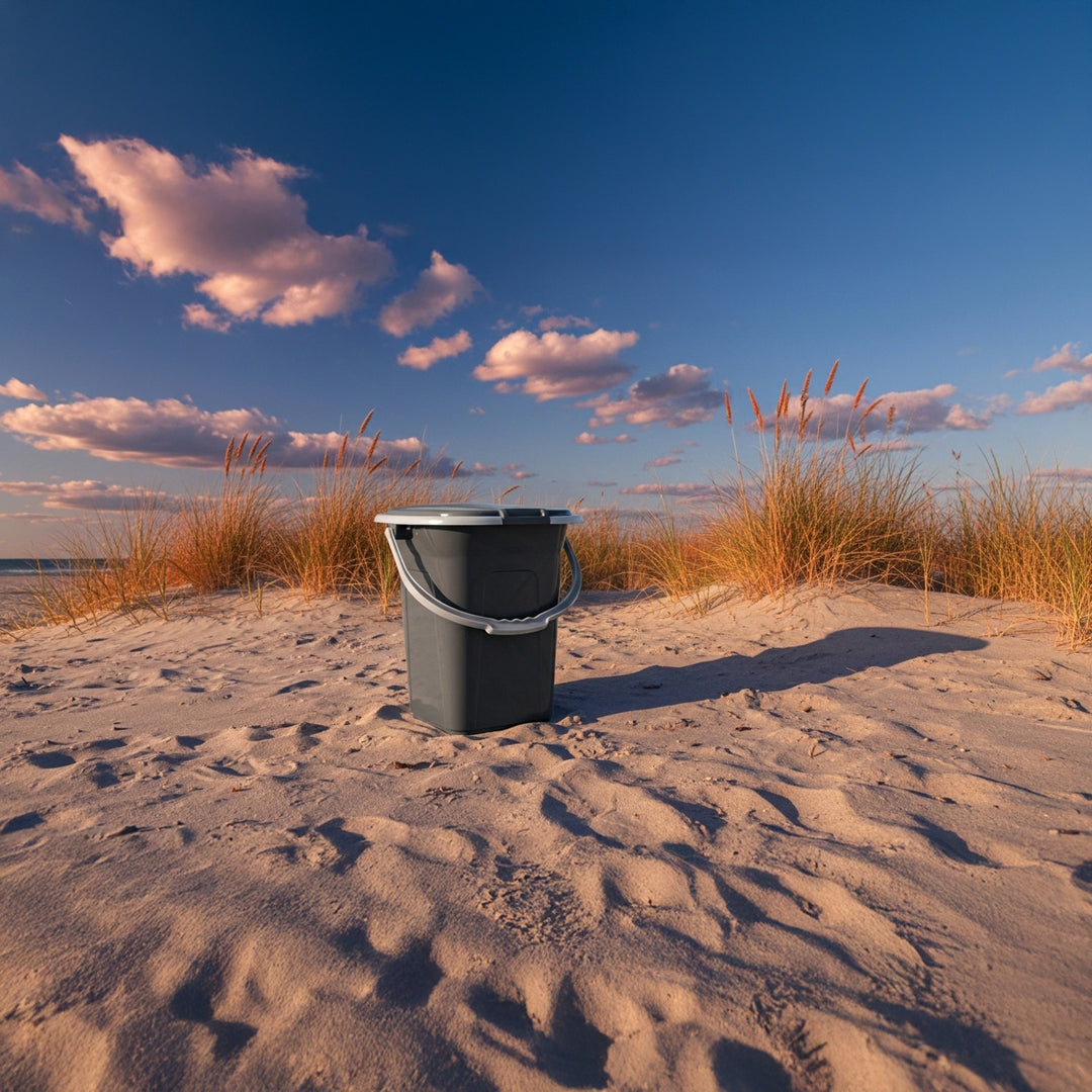 Toilette touristique portable anthracite 19L GreenBlue