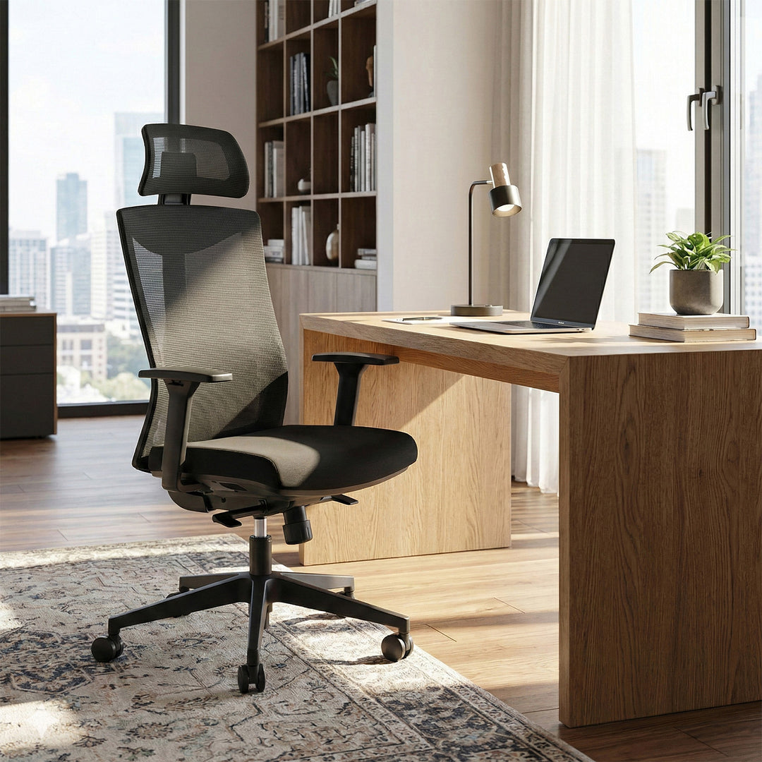 Siège de bureau ergonomique avec roulette Ergo Office.