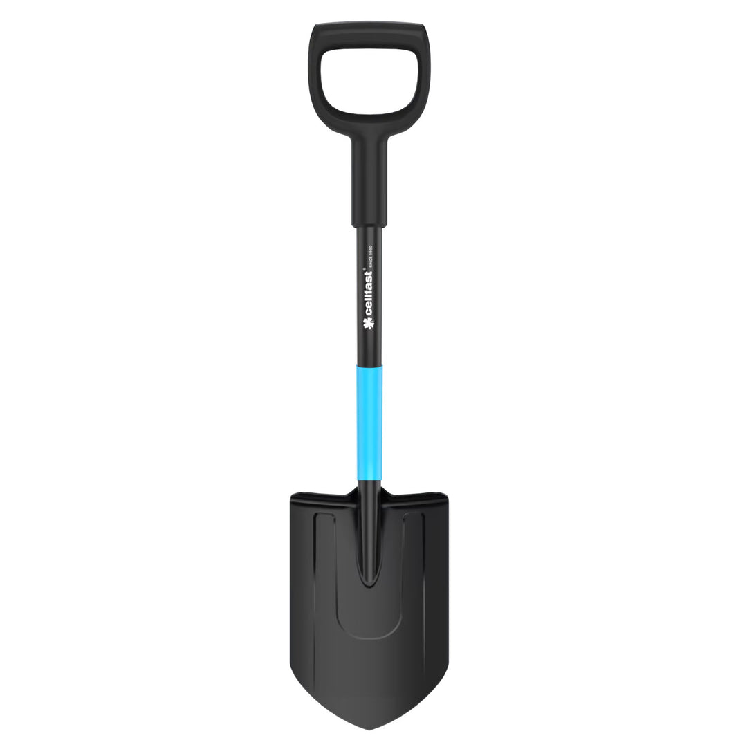 Bêche courte Cellfast, pour travailler dans un sol dur, longueur 78 cm, acier au bore, CELLPRO