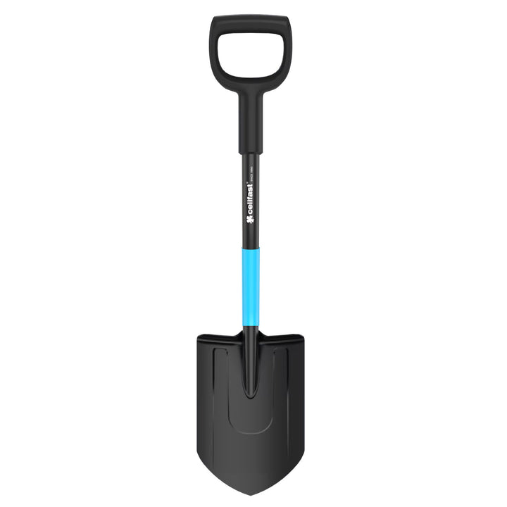 Bêche courte Cellfast, pour travailler dans un sol dur, longueur 78 cm, acier au bore, CELLPRO