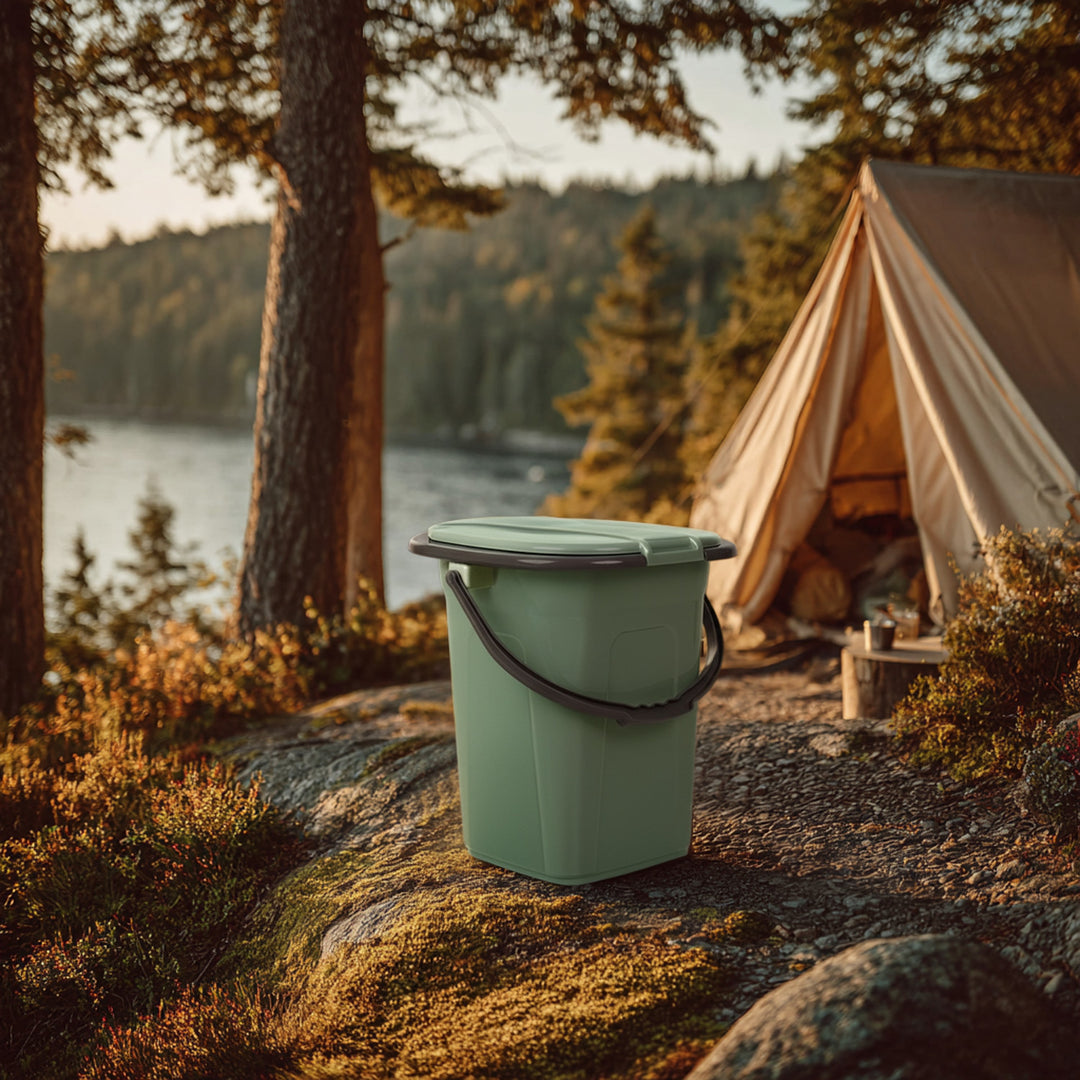 Toilette touristique 19L GreenBlue camping (vert/gris)