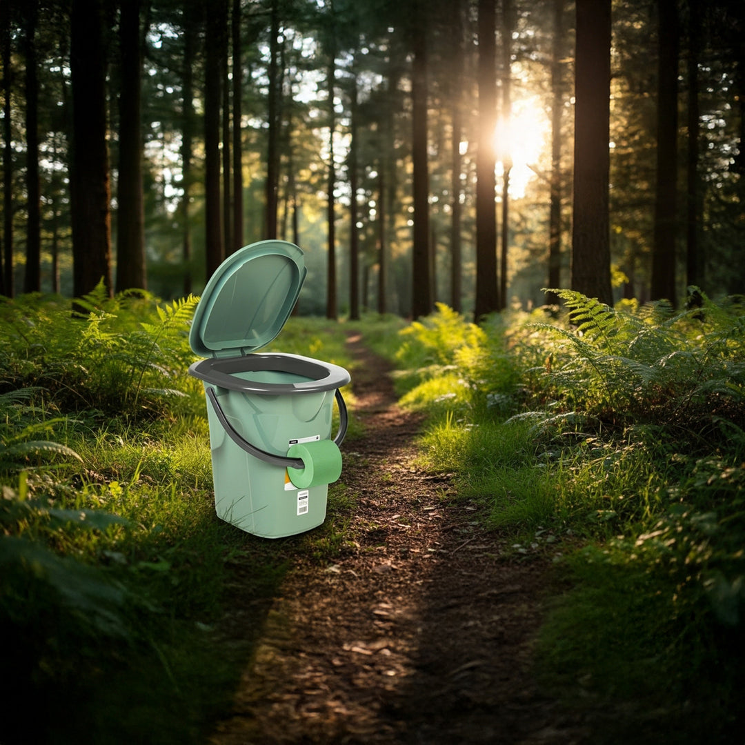 Toilette touristique 19L GreenBlue camping (vert/gris)