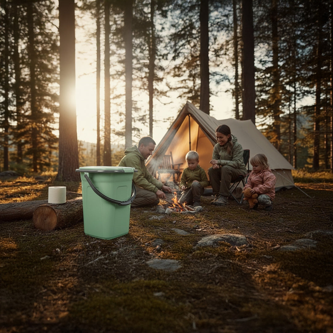 Toilette touristique 19L GreenBlue camping (vert/gris)