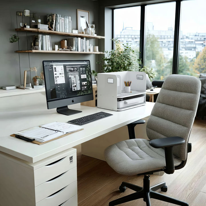 Ergo Office ER-440 Organisateur de bureau avec tiroir et tablette jusqu'à 10kg ER-440