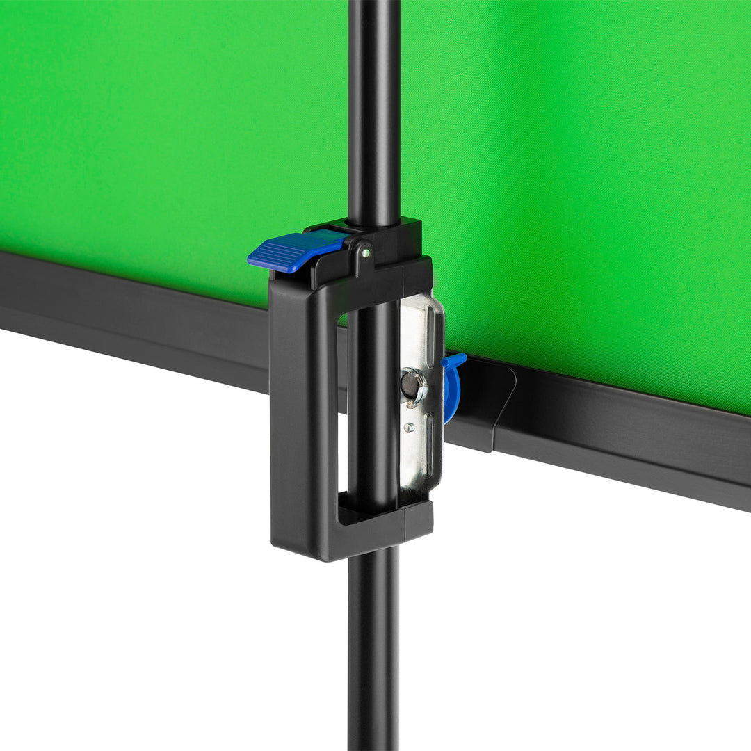 Fond Écran vert Maclean sur pied, 92", 150x180cm, réglable en hauteur, MC-931
