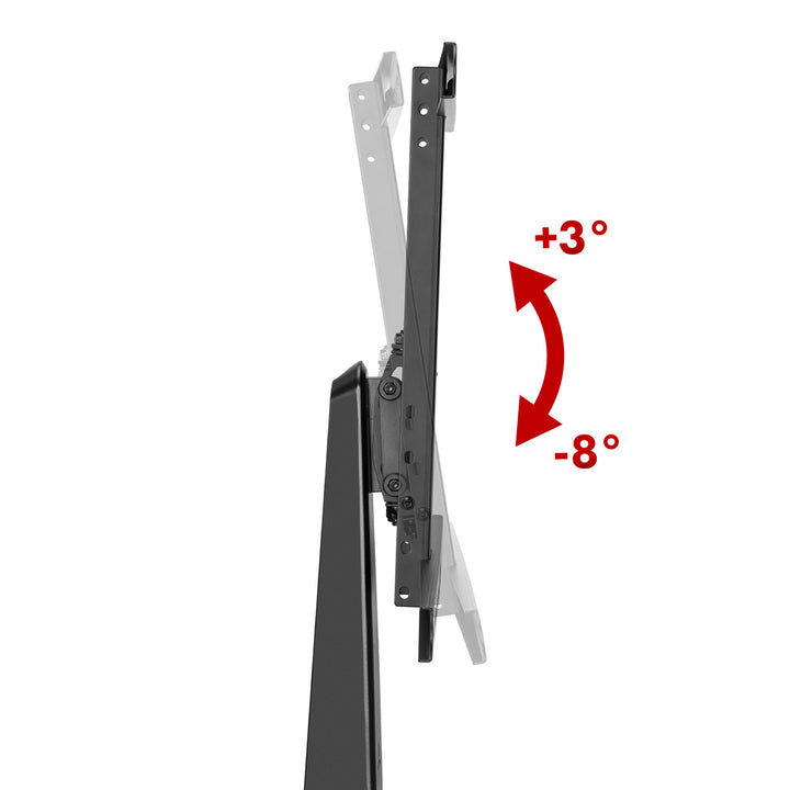 NanoRS RS167 Support pour moniteur de jeu réglable en hauteur LED RVB, 32-55" max VESA 400x400 max. 40kg,