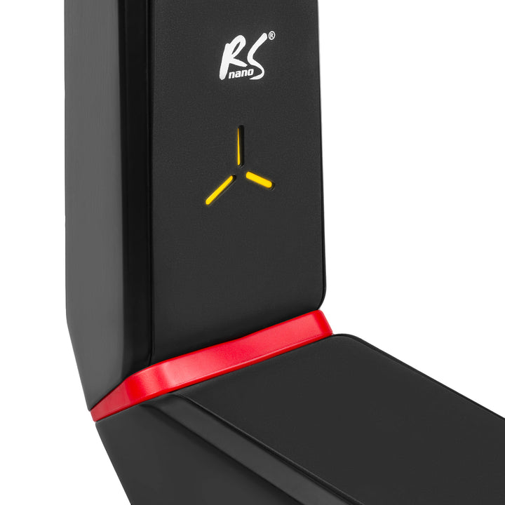 NanoRS RS167 Support pour moniteur de jeu réglable en hauteur LED RVB, 32-55" max VESA 400x400 max. 40kg,