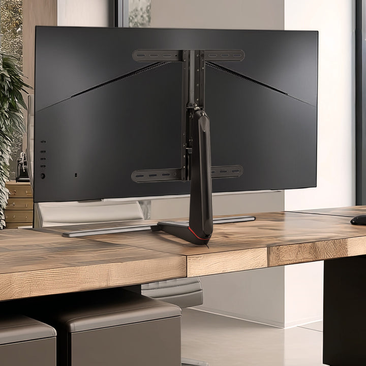 NanoRS RS167 Support pour moniteur de jeu réglable en hauteur LED RVB, 32-55" max VESA 400x400 max. 40kg,