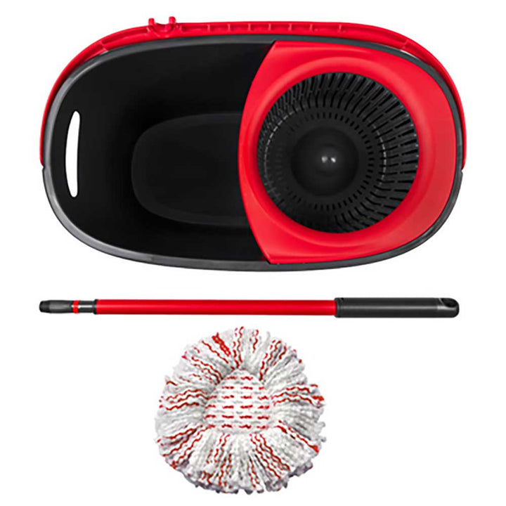Kit de nettoyage rotatif avec manche et seau Vileda Turbo Deep Clean