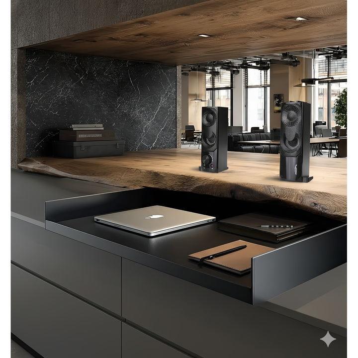 Audiocore 3Wx2 computer soundbar, LED, USB 5v, line-in, AC955