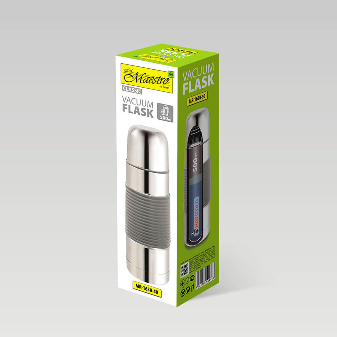 Thermos 500ml Maestro MR-1630-50 25x7cm acier inoxydable