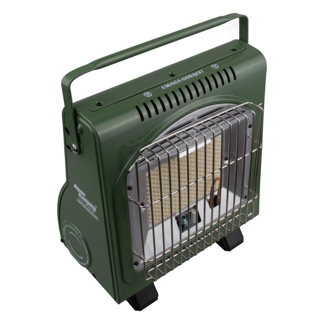 Chauffage à gaz portable Alpen Camping, consommation de gaz 124g/h, allumage piézo, IK-1000 PRO, ISLANDE