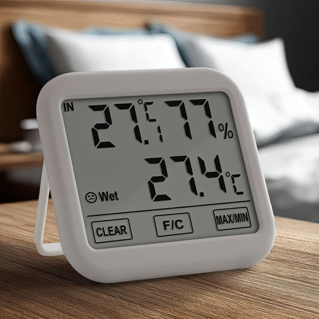 Station météo GreenBlue avec sonde extérieure de 1,5m, longueur de câble 1,5m, batterie 2xAA, GB381