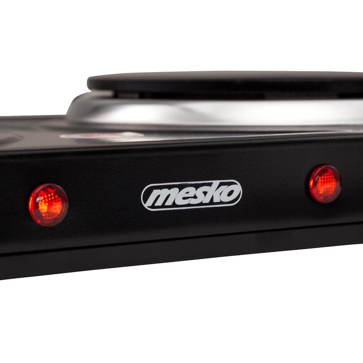 Cuisinière électrique à deux brûleurs 2000W Mesko MS 6509 Prise britannique