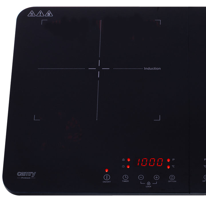 Plaque à induction à double brûleur 3500W Camry CR 6514