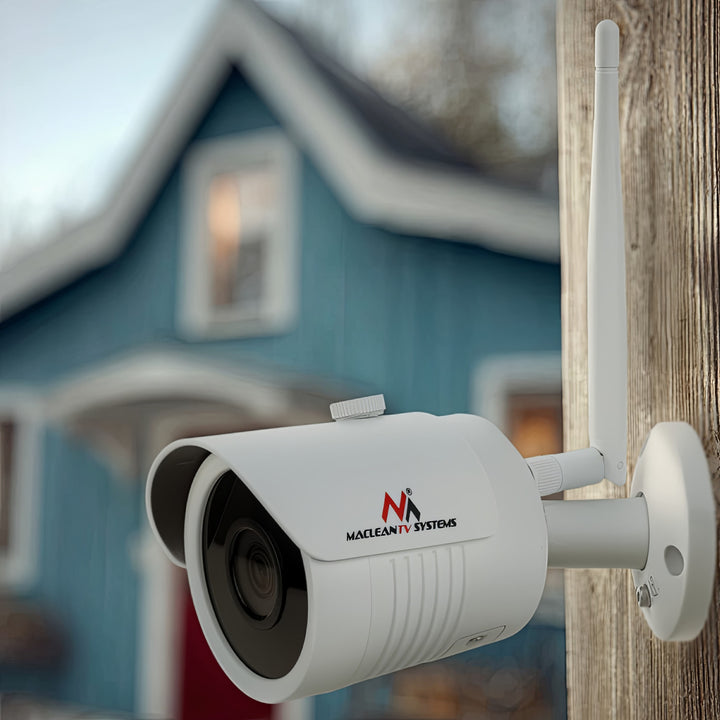 Maclean Caméra IP IPC WiFi 5MPx extérieur, cornet, CMOS 1/2.5", H.264/H.264+/H.265/H.265+/JPEG/AVI, Onvif, MCTV-516