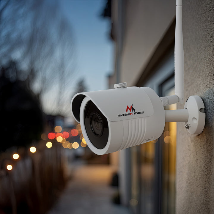 Maclean Caméra IP IPC WiFi 5MPx extérieur, cornet, CMOS 1/2.5", H.264/H.264+/H.265/H.265+/JPEG/AVI, Onvif, MCTV-516