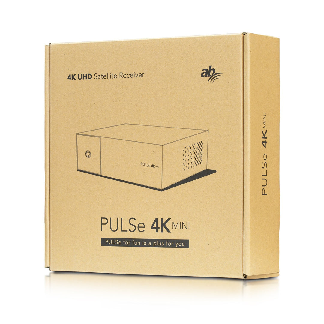 Récepteur AB PULSe 4K Mini (Version : 1x tuner DVB-S2X)