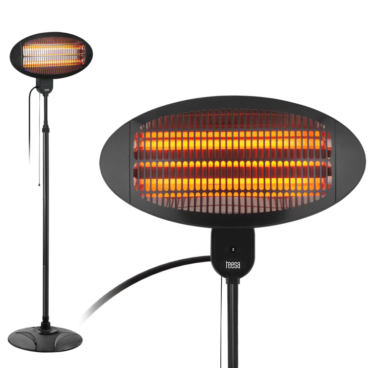 Chauffage de patio électrique infrarouge Teesa TSA8050 radiateur
