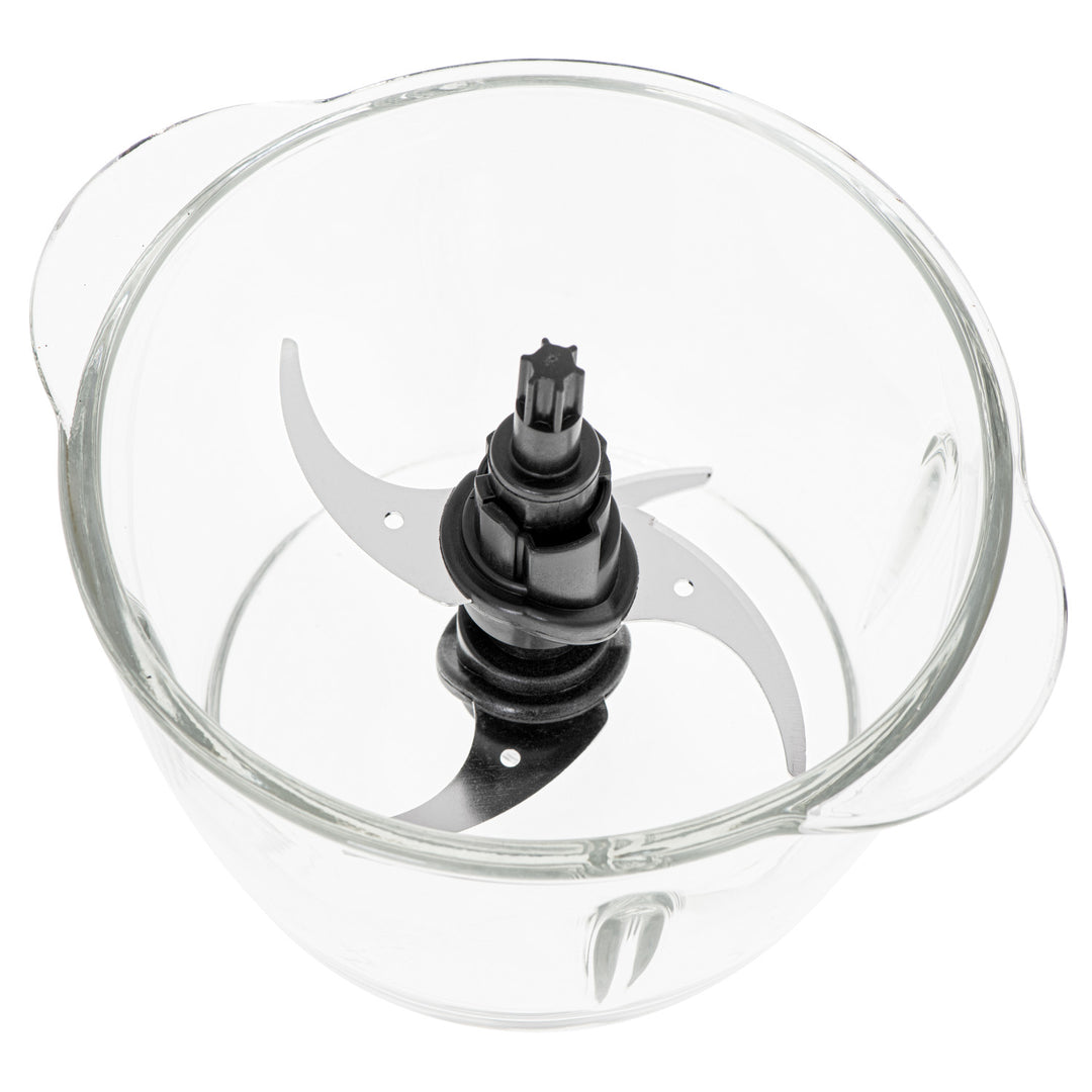Hachoir avec bol en verre Adler AD 4082 300W lames en acier inoxydable