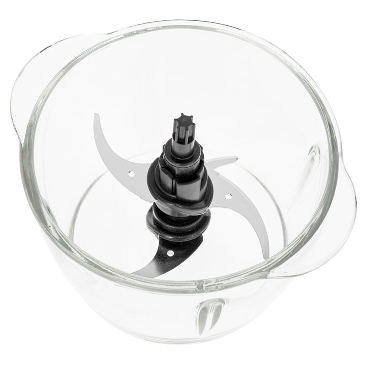 Hachoir avec bol en verre Adler AD 4082 300W lames en acier inoxydable