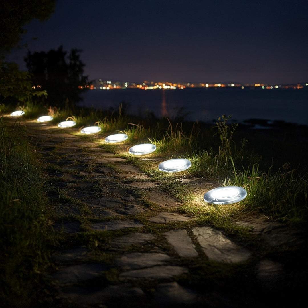 Maclean IP44 projecteur solaire de jardin, 12 LED SMD, 4000K, Ni-MH 600 mAh, 0.7W, MCE318