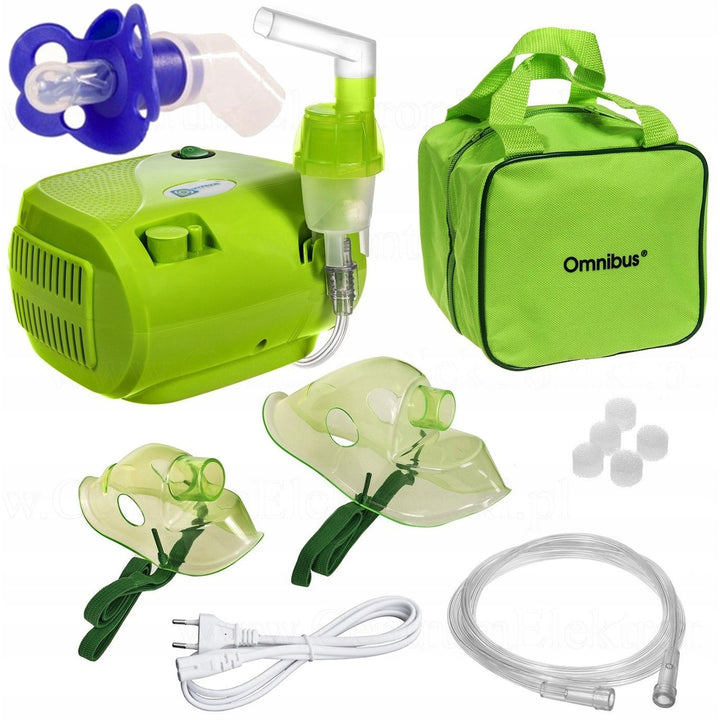 Inhalateur nébuliseur Omnibus BR-CN116B vert + factice