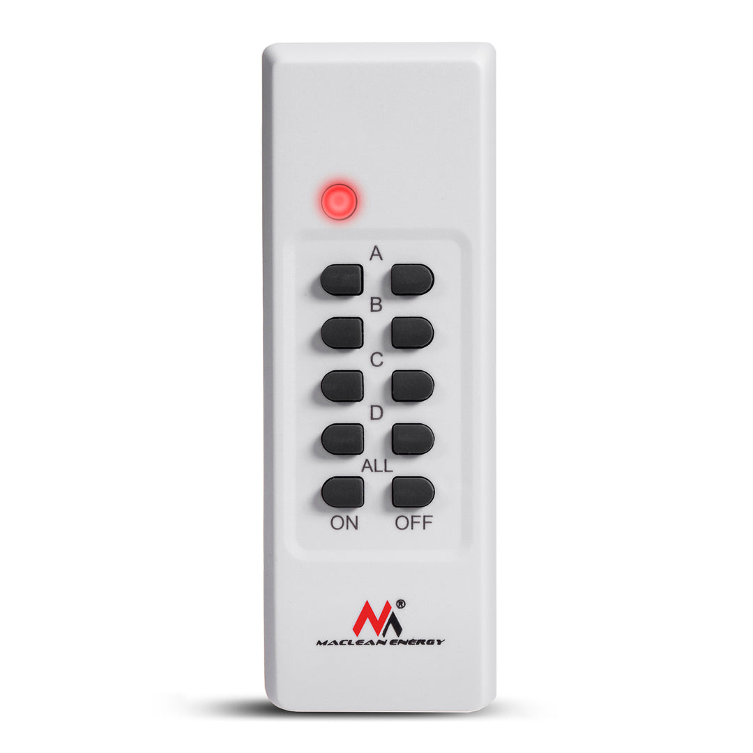 Prise sans fil MCE153 3 pcs. 3600W + 2 télécommandes + piles pour télécommandes