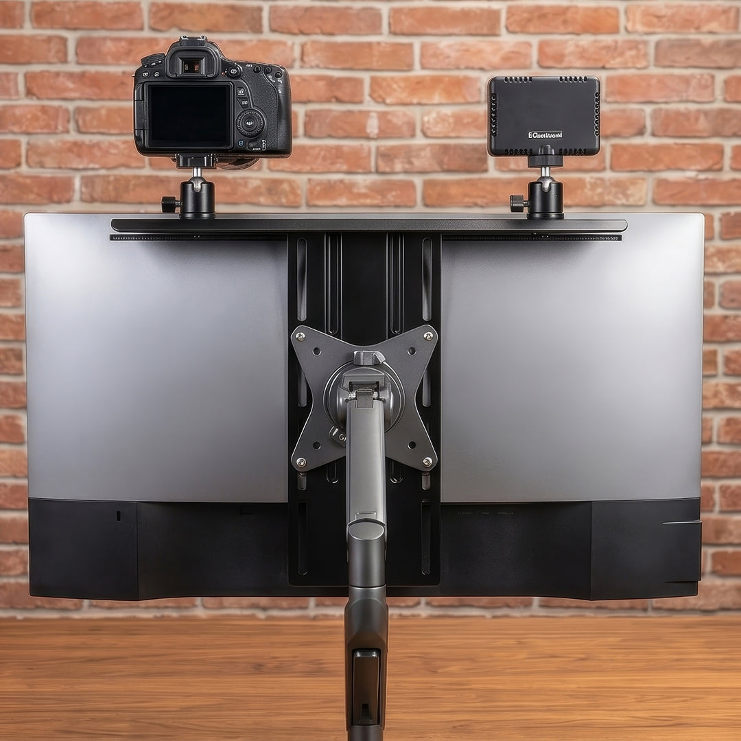 Support / étagère pour appareil photo / caméscope / illuminateur All-In-One NanoRS, YouTube, VESA 100x100, RS464