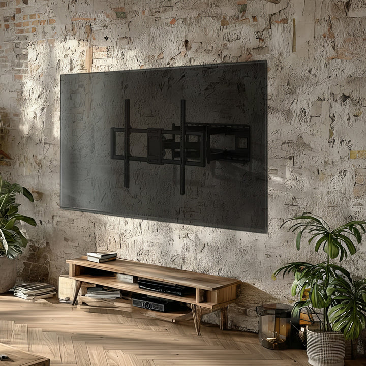 Maclean MC-482 Support TV économique max VESA 900x600 60-120" 120 kg noir