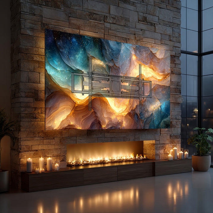 Maclean MC-482 Support TV économique max VESA 900x600 60-120" 120 kg noir