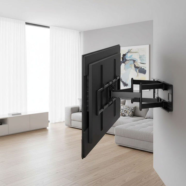 Maclean MC-482 Support TV économique max VESA 900x600 60-120" 120 kg noir