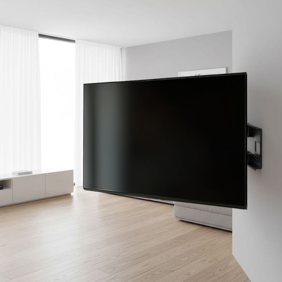 Maclean MC-482 Support TV économique max VESA 900x600 60-120" 120 kg noir