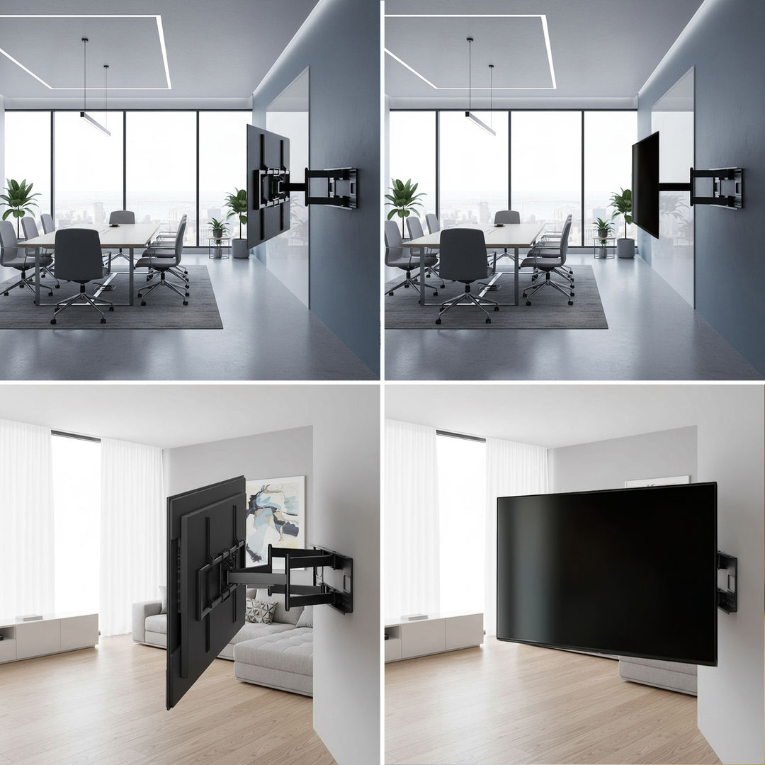 Maclean MC-482 Support TV économique max VESA 900x600 60-120" 120 kg noir