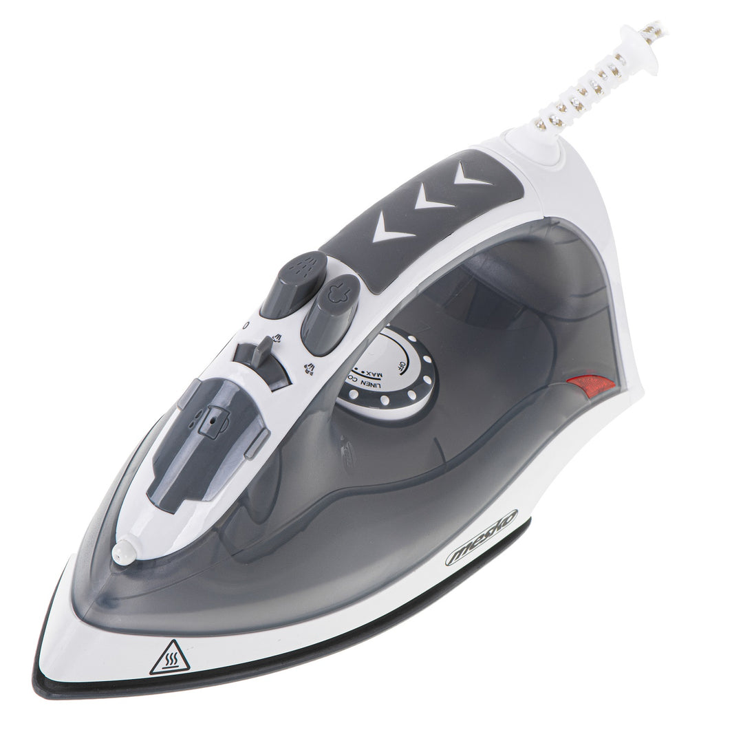 Fer à repasser à vapeur Mesko, puissance 2800 W, semelle en céramique, MS 5037