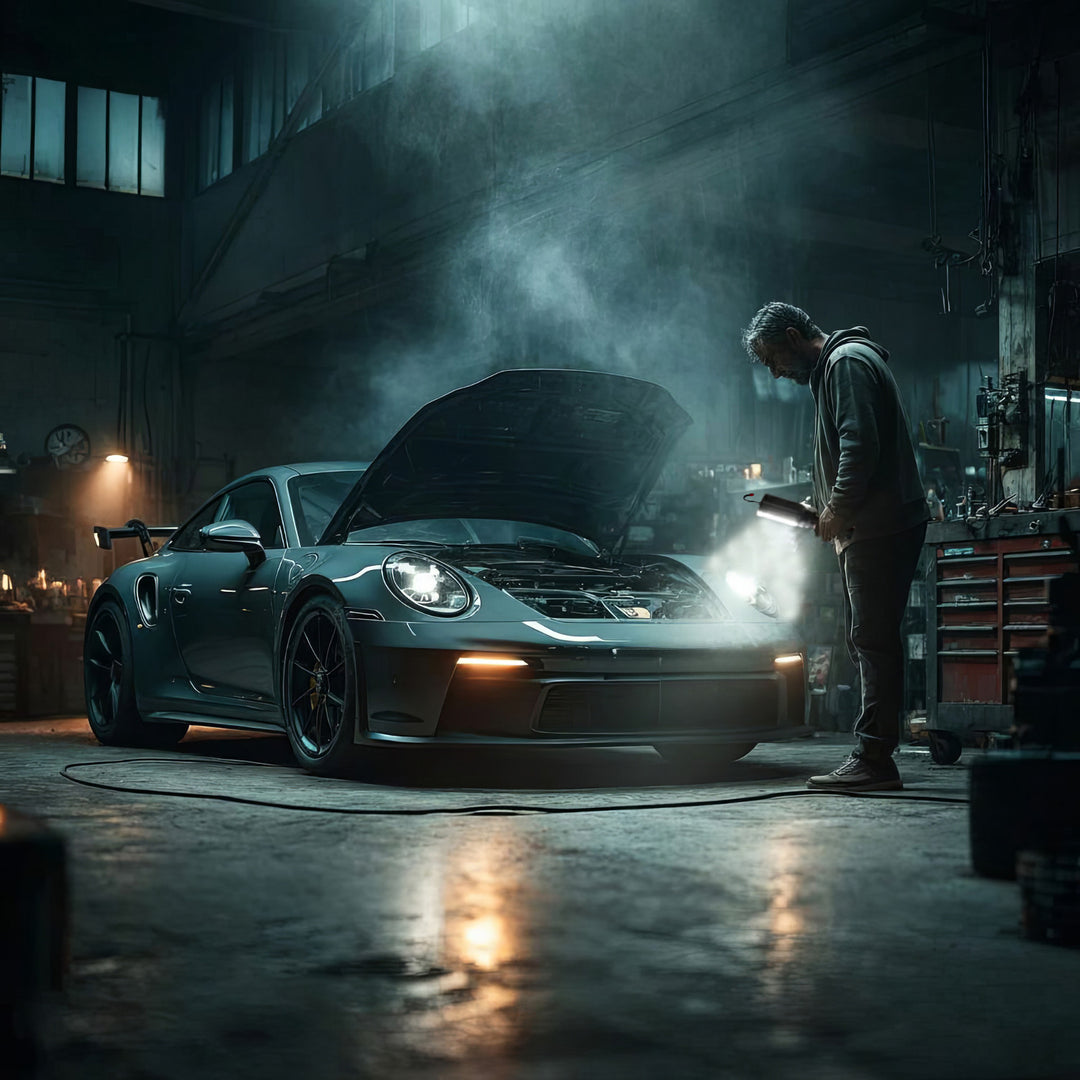 Lampe d'atelier magnétique COB Maclean, 2x1200mAh, 700lm, USB Type-C/Micro USB, MCE307