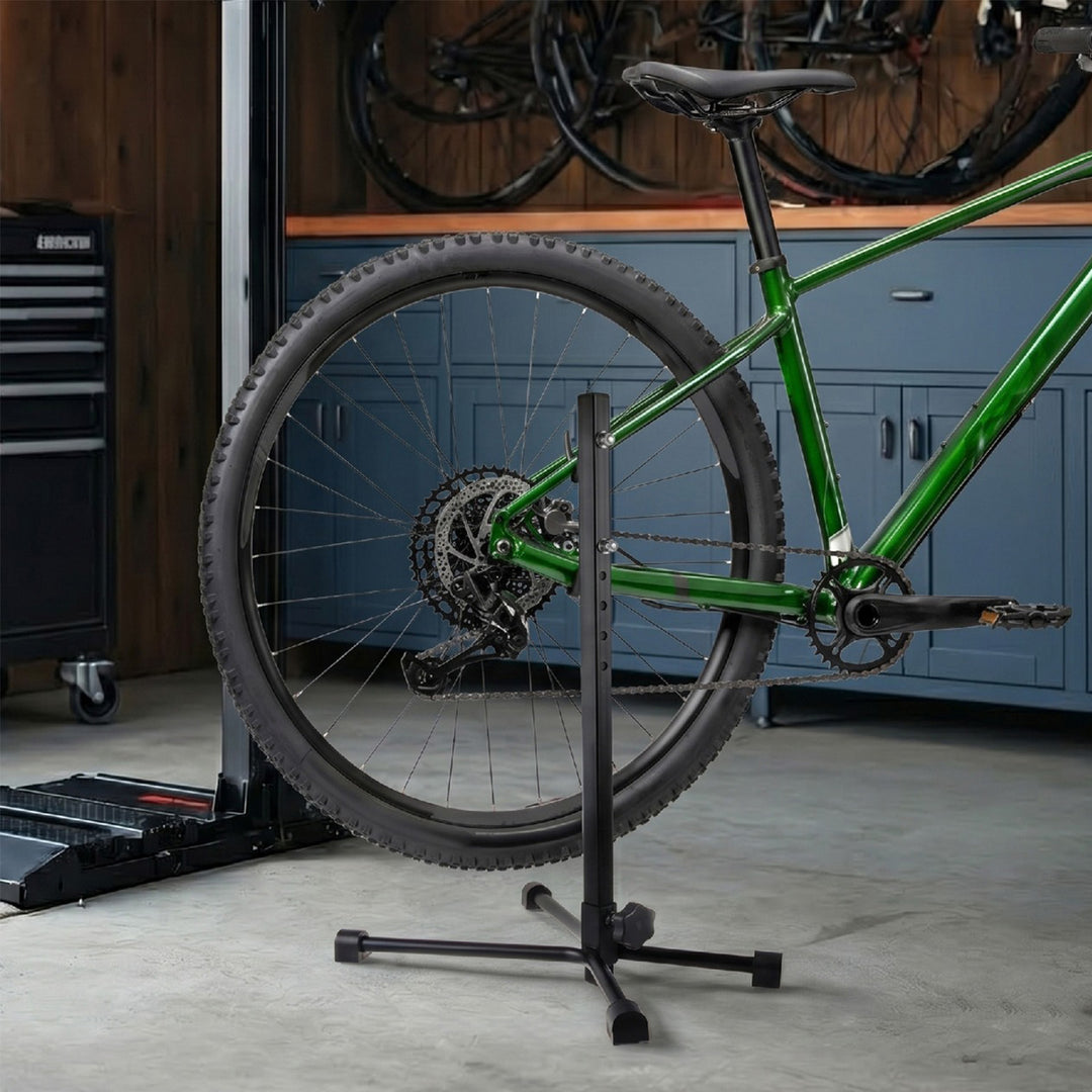 Maclean MC-434 Poignée de service pour vélo acier charge max. 20 kg convient aux vélos MTB avec des roues jusqu'à 27,5"