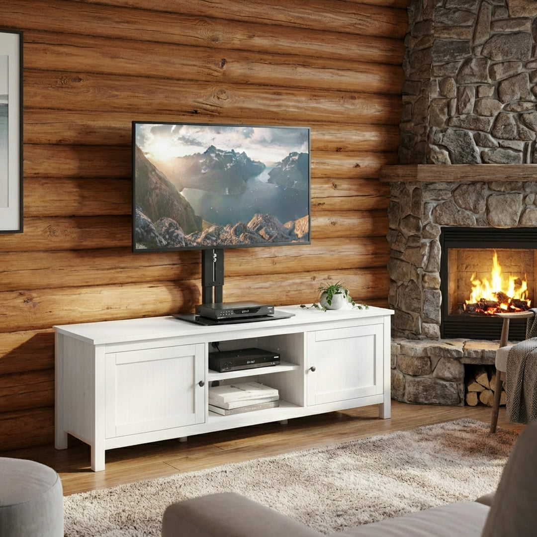 Support mural pour téléviseur avec étagère Maclean, max. 20 kg, max. VESA 200x200, pour téléviseurs 15-42", MC-451