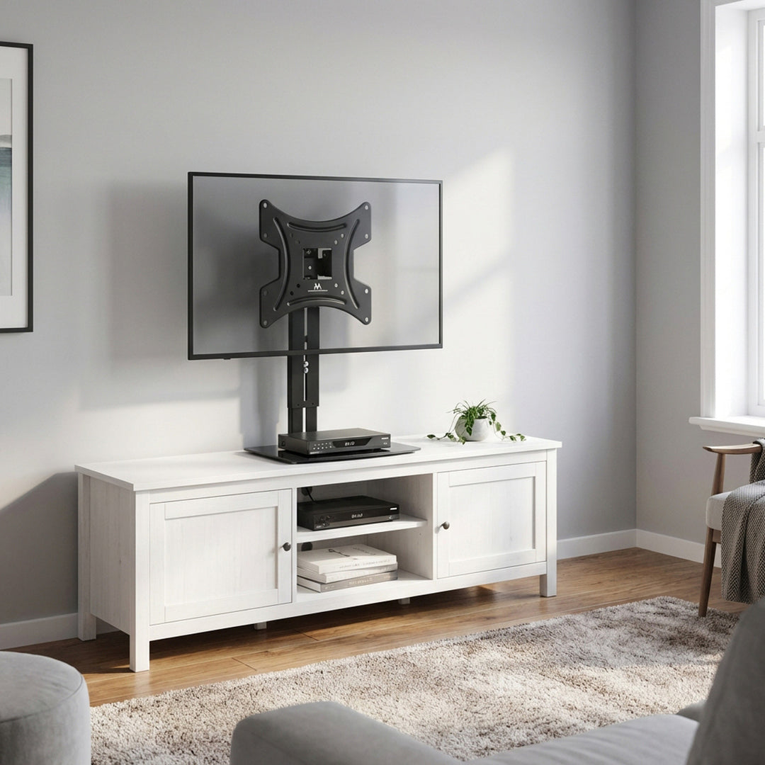 Support mural pour téléviseur avec étagère Maclean, max. 20 kg, max. VESA 200x200, pour téléviseurs 15-42", MC-451